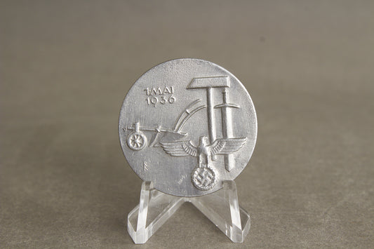 WW2 Tysk Tinnie / Dagsbadge. Original.