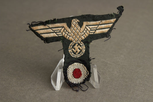 WW2 Tysk Belgisk Lavet M43 Kasket Ørn. Original.
