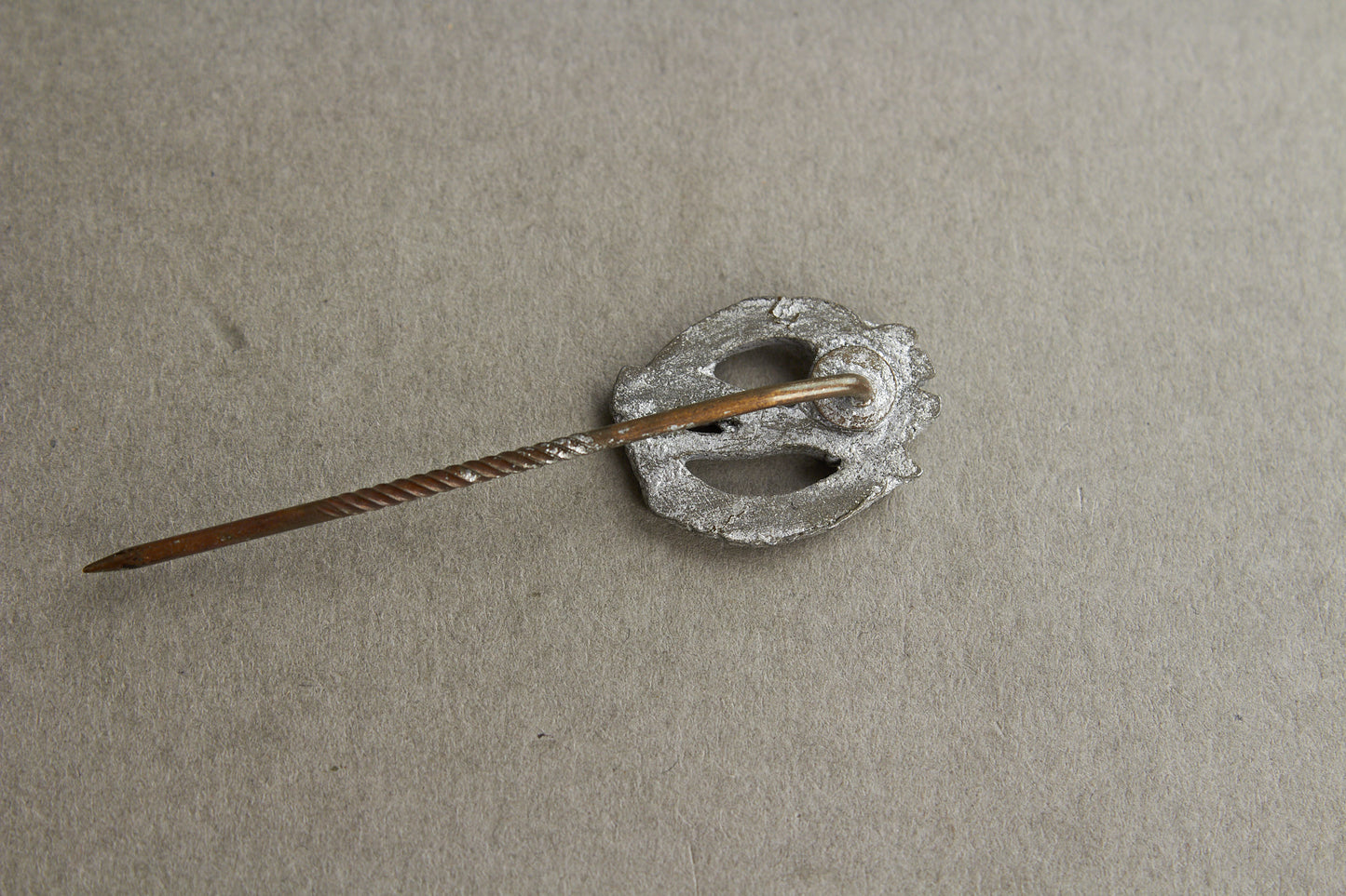 WW2 Tysk Infanterie Sturmabzeichen i Sølv Miniature. Original.