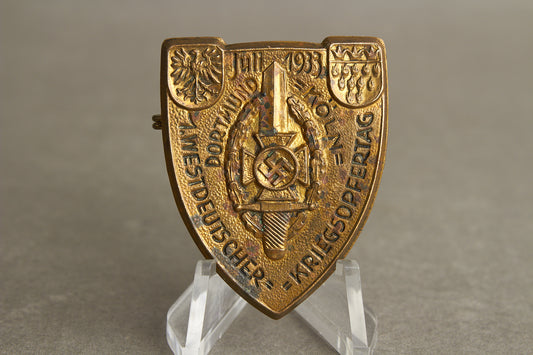 WW2 Tysk Tidlig 1933 NSKOV Tinnie. Sjælden. Original.