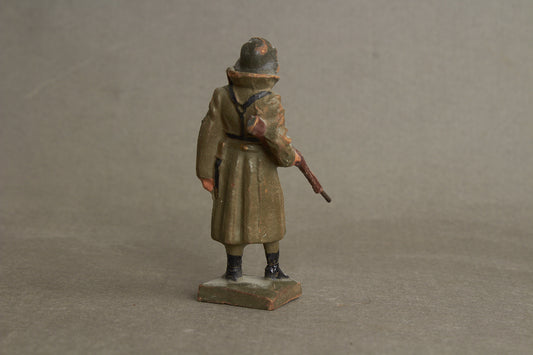 WW2 Tysk Lineol Legetøjssoldat. Original.