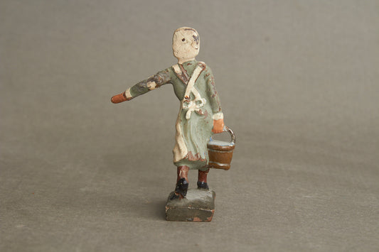 WW2 Tysk Lineol "Rotes Kreuz Helferin". Original.