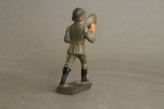 WW2 Tysk Lineol Legetøjssoldat. Original.
