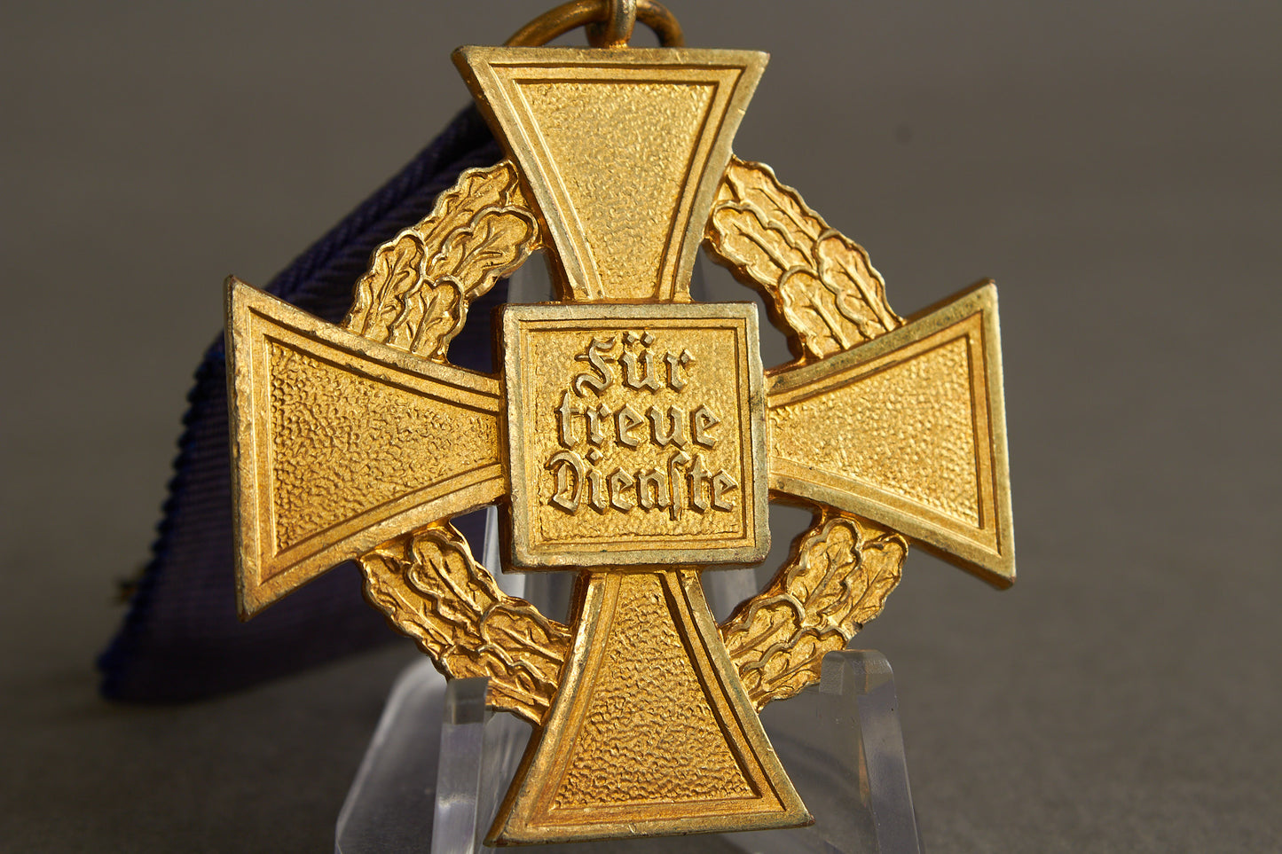 WW2 Tysk "Treudienst-Ehrenzeichen" for 40 års tjeneste. Original.
