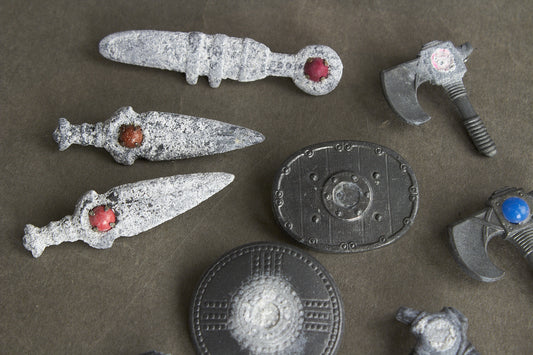 WW2 Tysk Blandet Lot WHW Tinnies. Original.