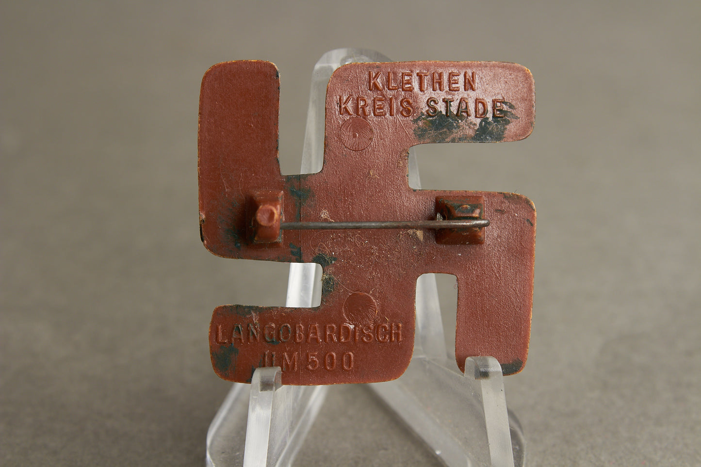 WW2 Tysk WHW/NSDAP Tinnie. En af de bedre. Original.
