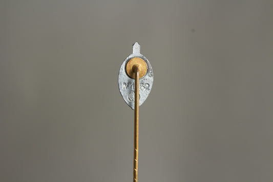 WW2 Tysk NSKOV Medlemspin. Fremstiller "RZM M1/52". Original.