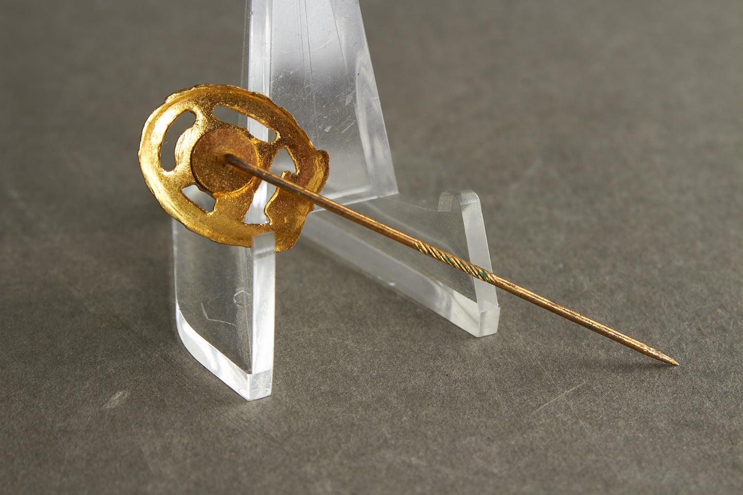 WW2 Tysk DRL Reichssportabzeichen I Guld Miniature. Original.