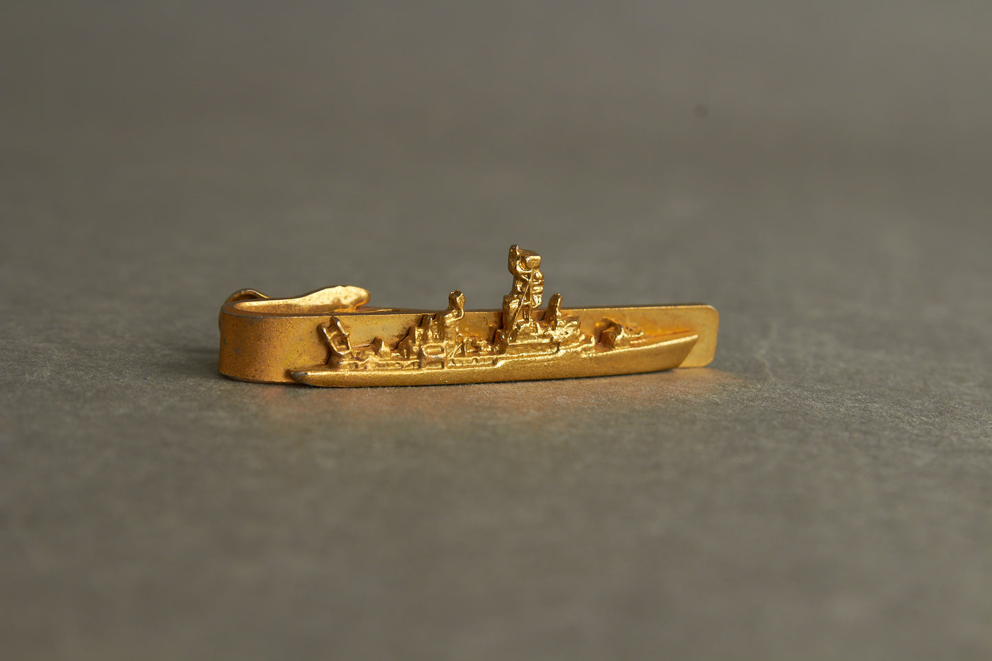 WW2 Tysk Kriegsmarine Veteran Slipsenål fra 1950'erne. Original.