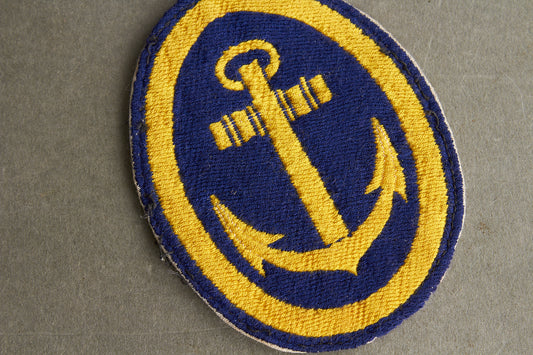 WW2 Tysk Kriegsmarine Mærke til sportstrøjen. Original.