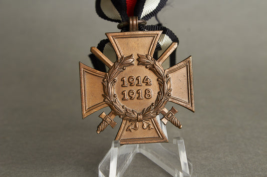 WW1/WW2 Tysk Frontkæmper Medalje. Original.