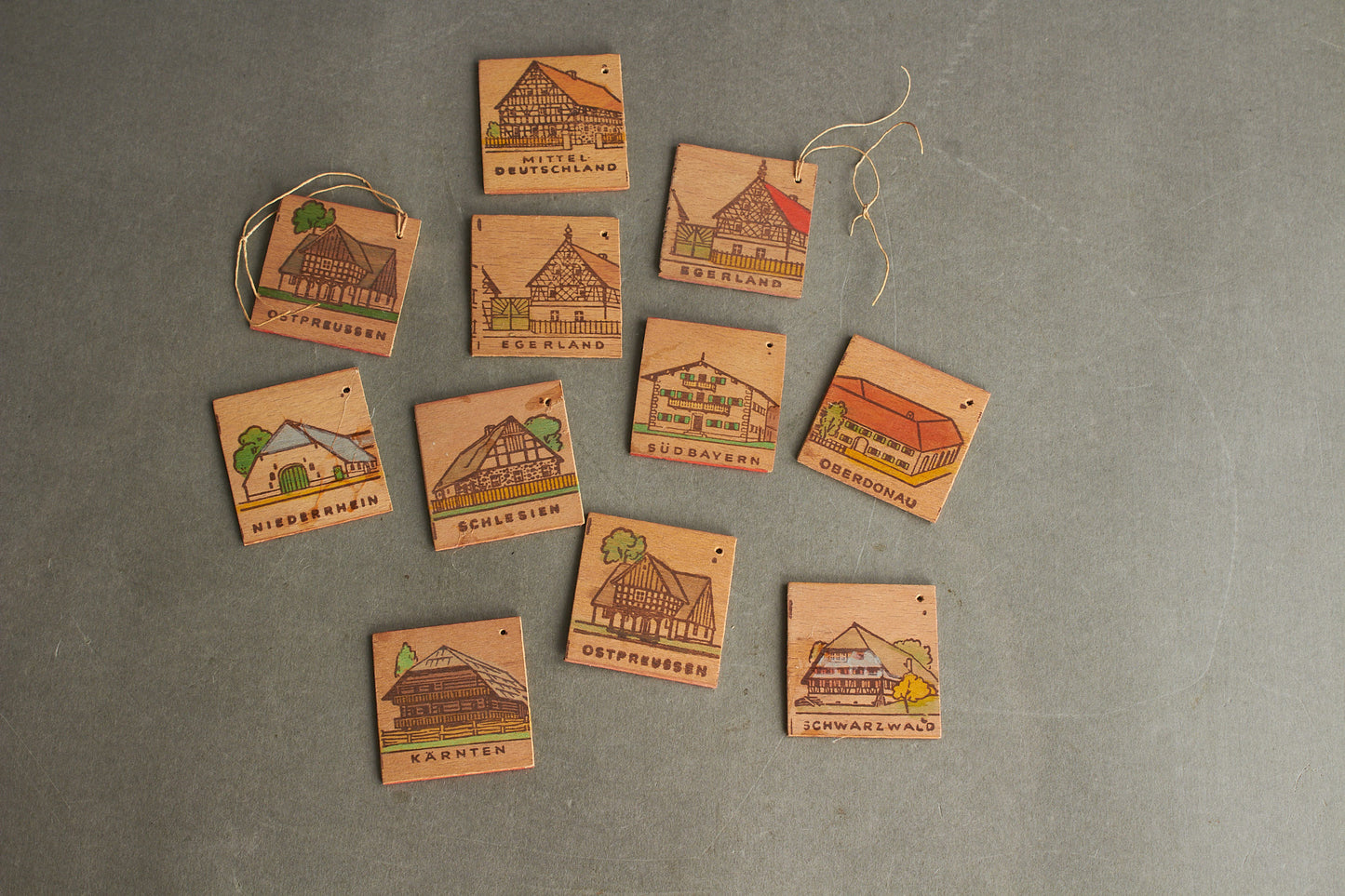 WW2 Tysk WHW Blandet Lot. Original.