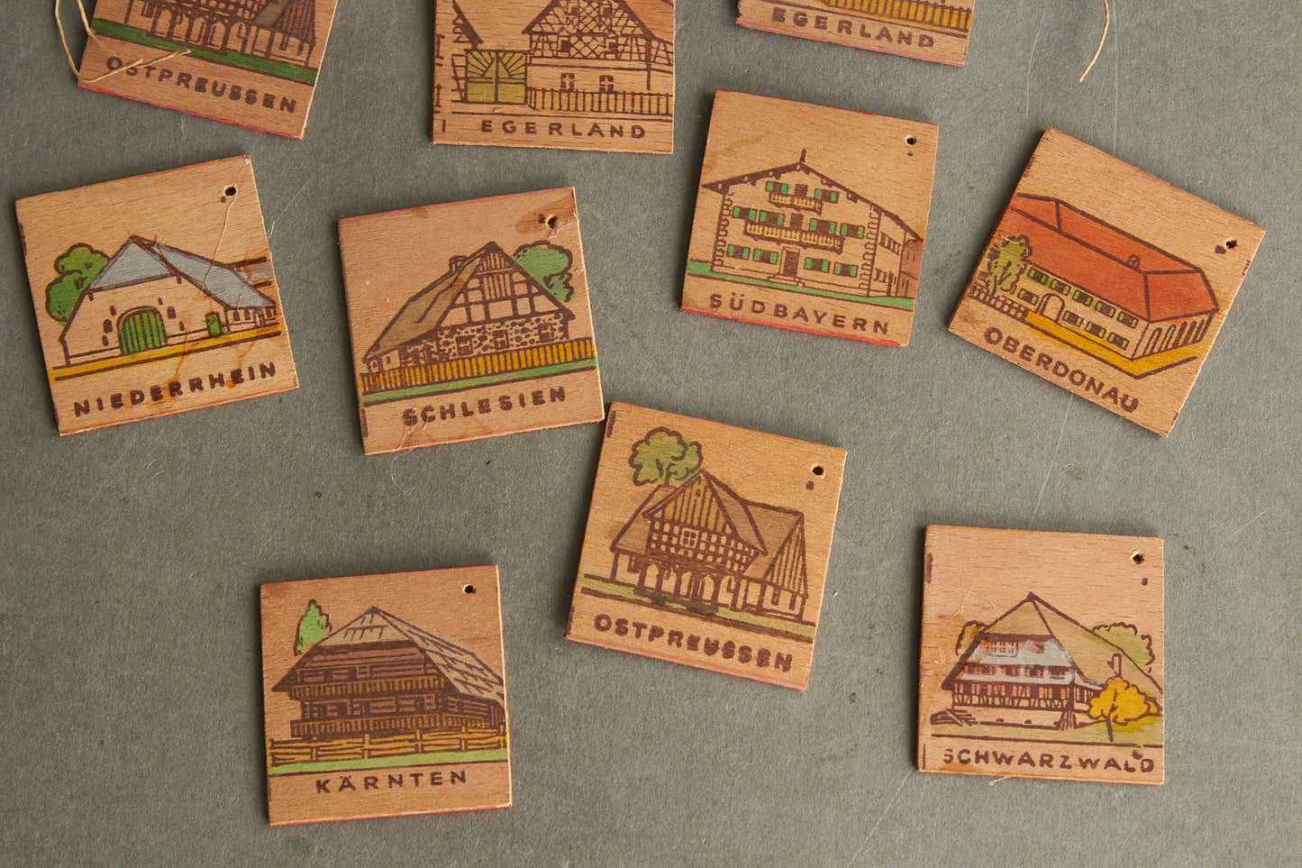 WW2 Tysk WHW Blandet Lot. Original.