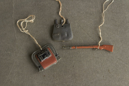 WW2 Tysk WHW Wehrmacht Udstyr. Rygsæk, brødpose og K98. Sjældne. Original.