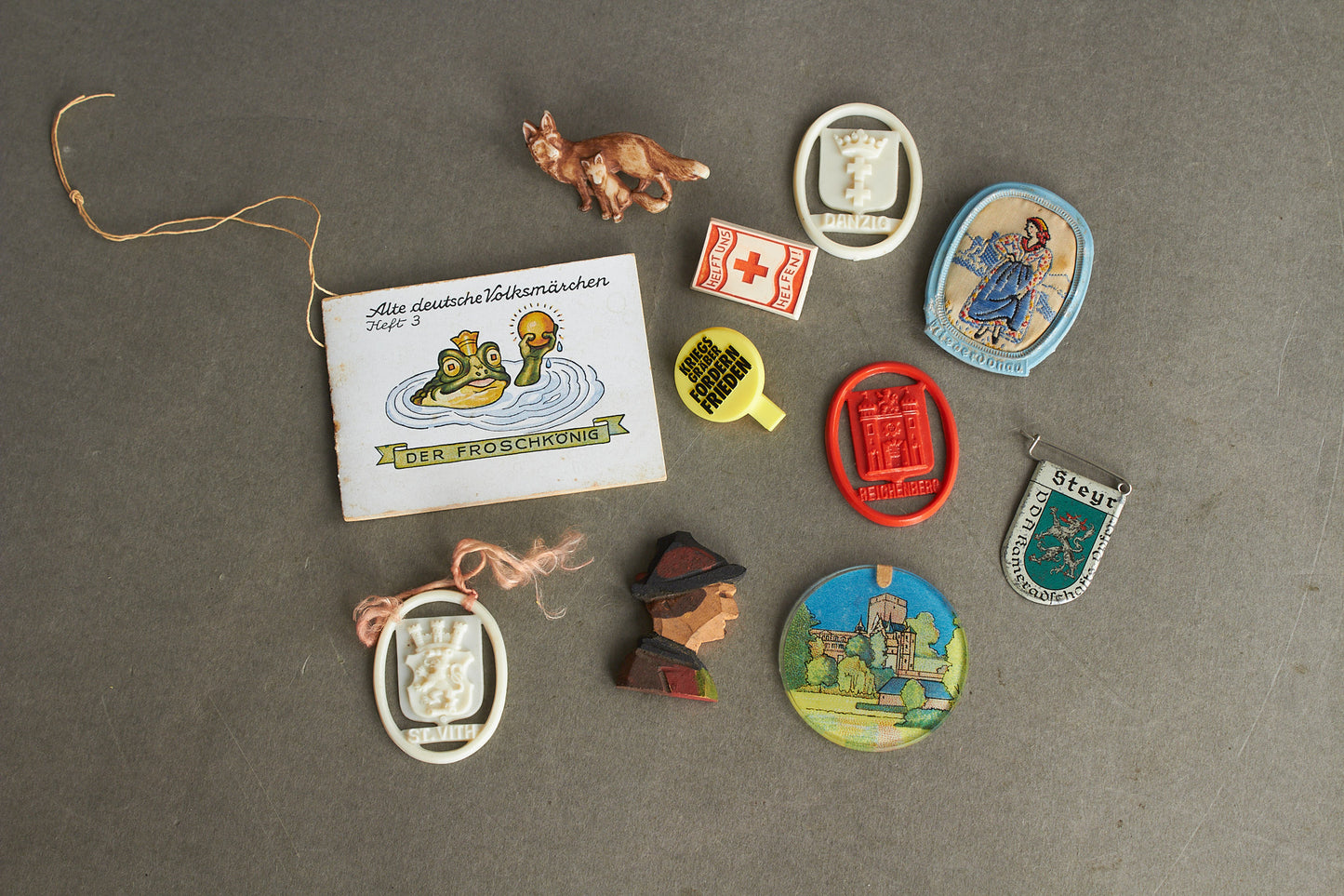 WW2 Tysk WHW Blandet Lot. Original.