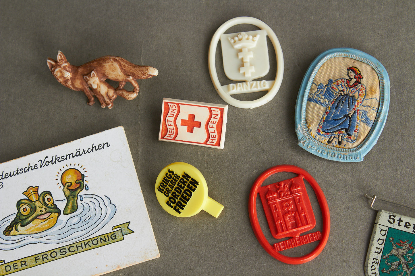 WW2 Tysk WHW Blandet Lot. Original.