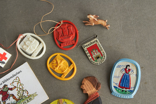 WW2 Tysk WHW Blandet Lot. Original.