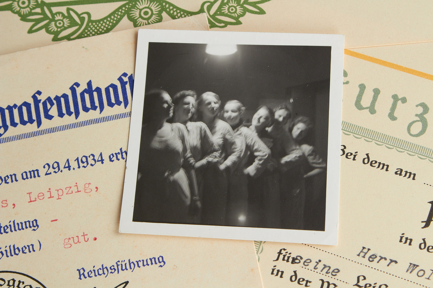 WW2 Tysk "Deutsche Stenografenschaft" Gruppe. Original.