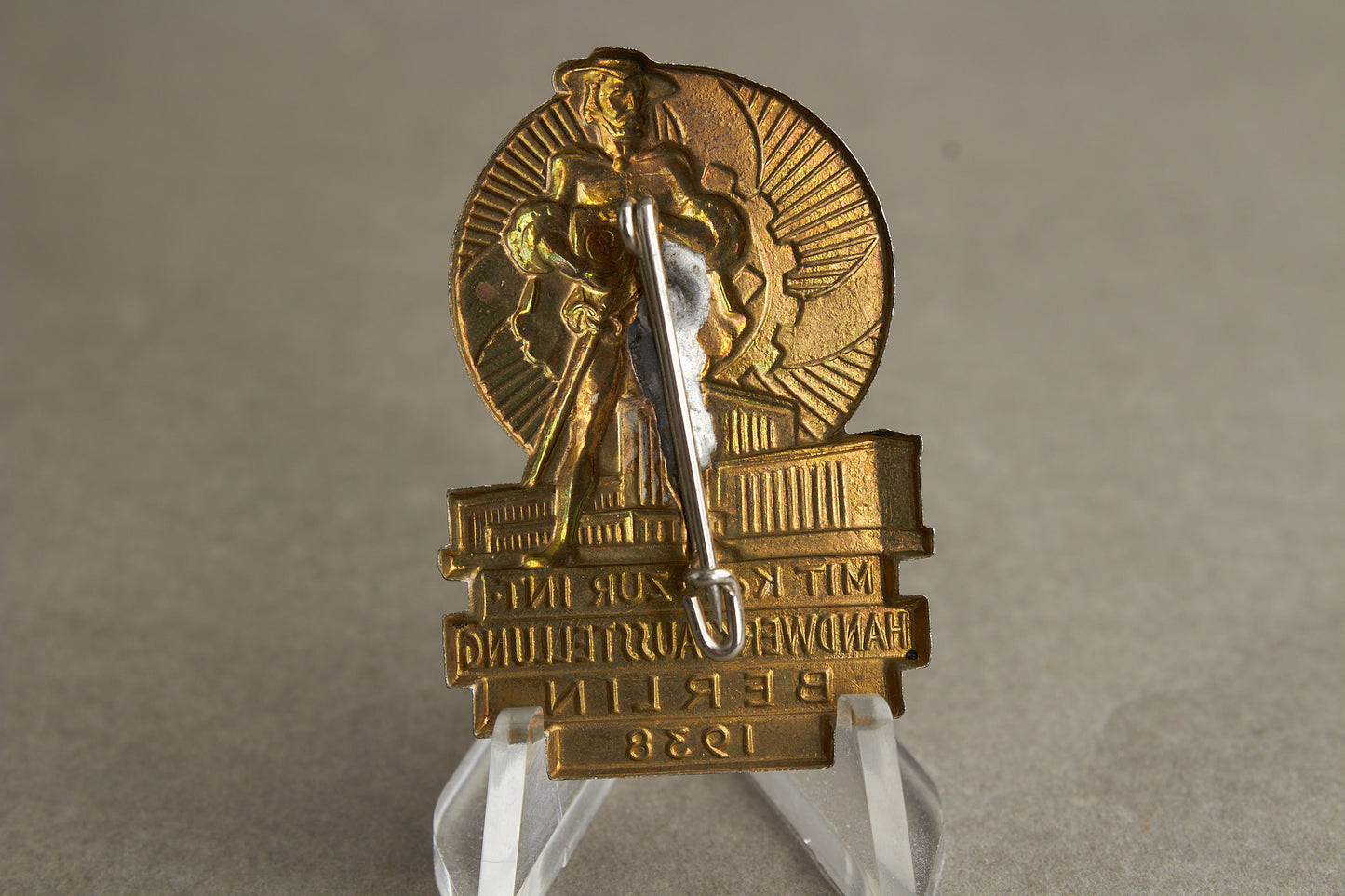 WW2 Tysk KdF (Kraft durch Freude) Tinnie. En af de bedre. Original.