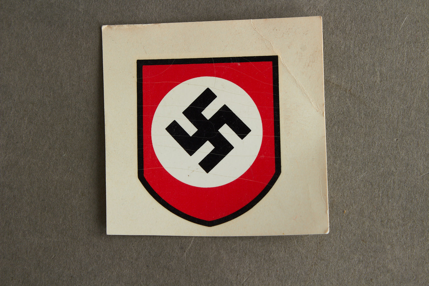 WW2 Tysk Hjelm Dekal. Kopi.