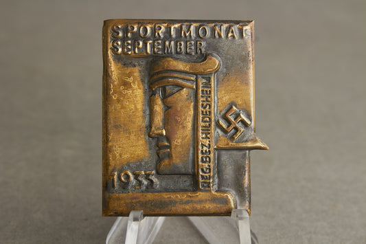 WW2 Tysk Tidlig 1933 NSDAP Tinnie. Original.