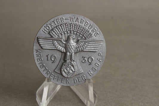 WW2 Tysk NSDAP Tinnie. Original.