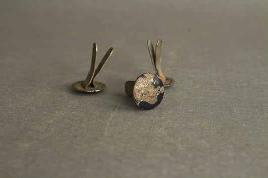 WW2 Tysk Hjelmnitter. 3 stk. Original.