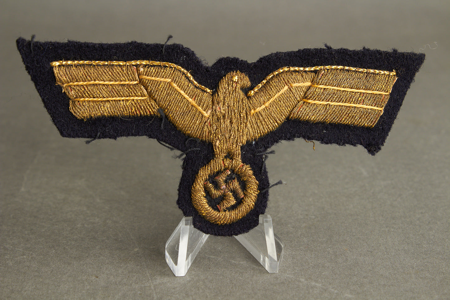 WW2 Tysk Italiensk lavet Kriegsmarine Officer Brystørn. Original.