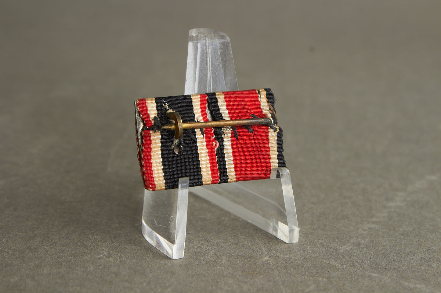 WW2 Tysk Båndspange. Jernkors og Kriegsverdienstkreuz Medalje. Original.