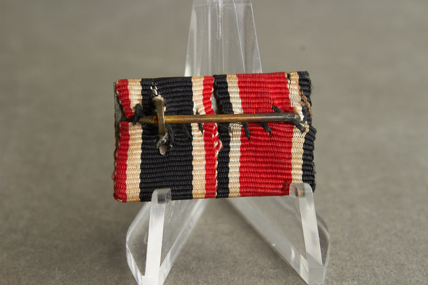 WW2 Tysk Båndspange. Jernkors og Kriegsverdienstkreuz Medalje. Original.