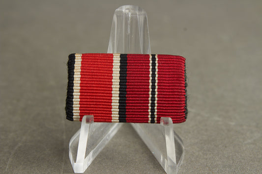 WW2 Tysk Båndspange. Jernkors og Østfront Medalje. Original.