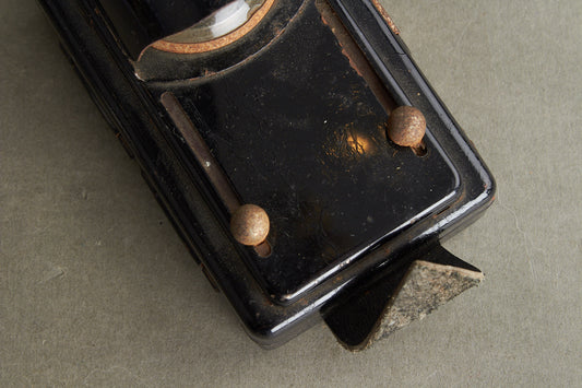 WW2 Tysk Heer Feltlygte. Pæn stand. Original.