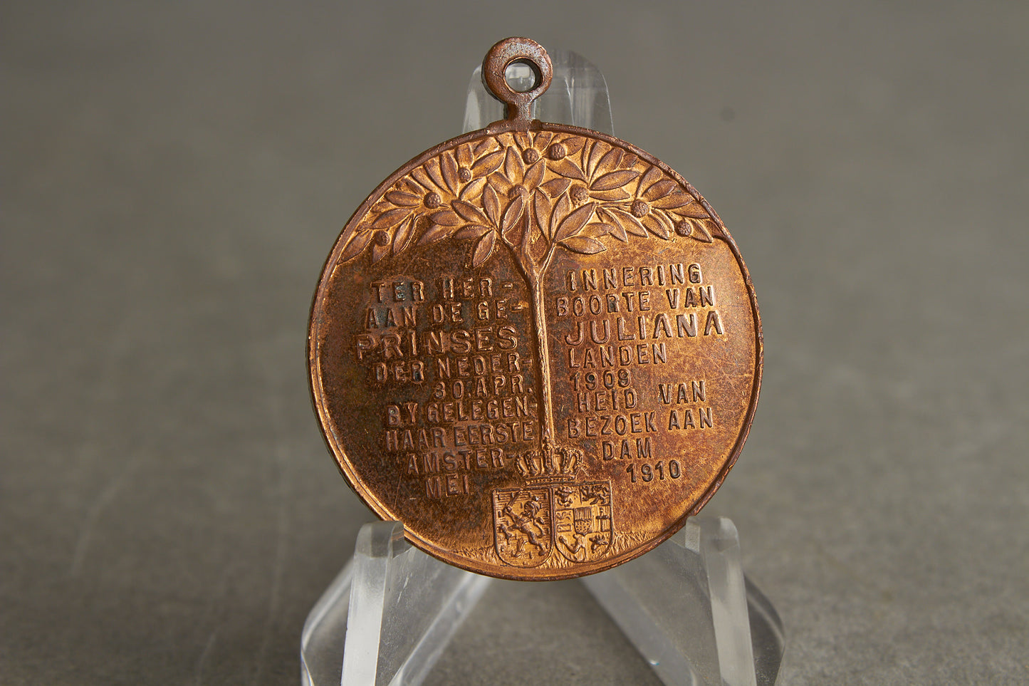 WW1 Hollandsk Medalje. Original.