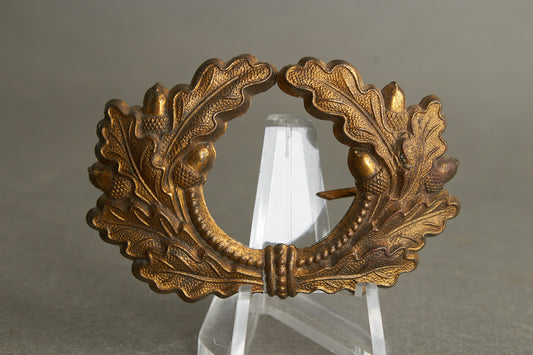 WW2 Tysk Wehrmacht General Egeløvskrans til kasketten. Sjælden. Original.