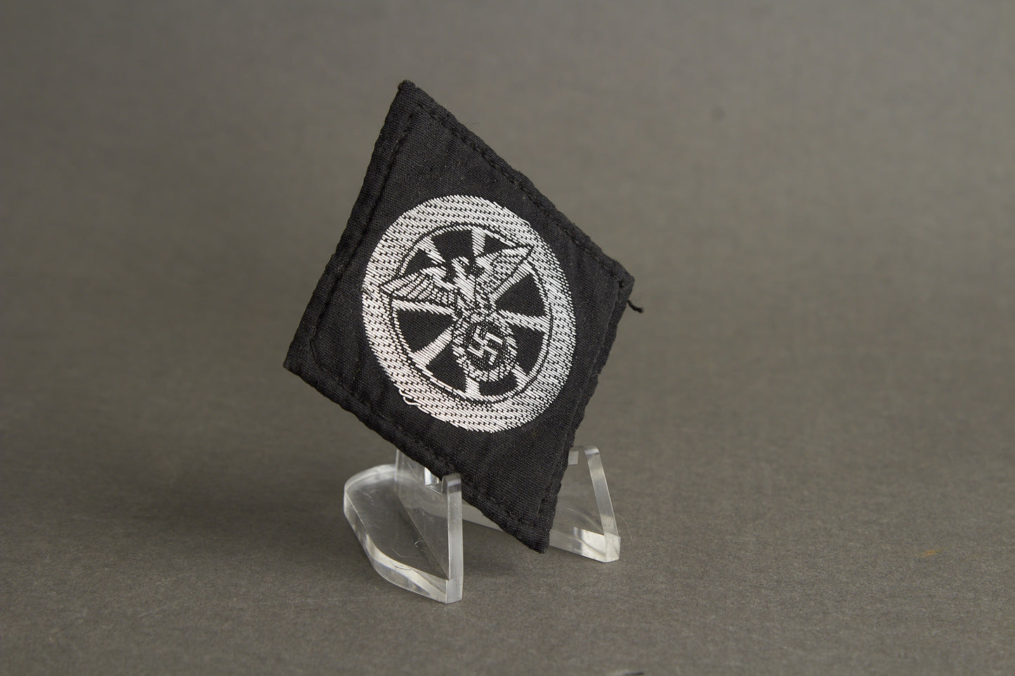 WW2 Tysk NSKK Chauffør ærmemærke. 1. model med tidlig ørn. Sjælden. Original.
