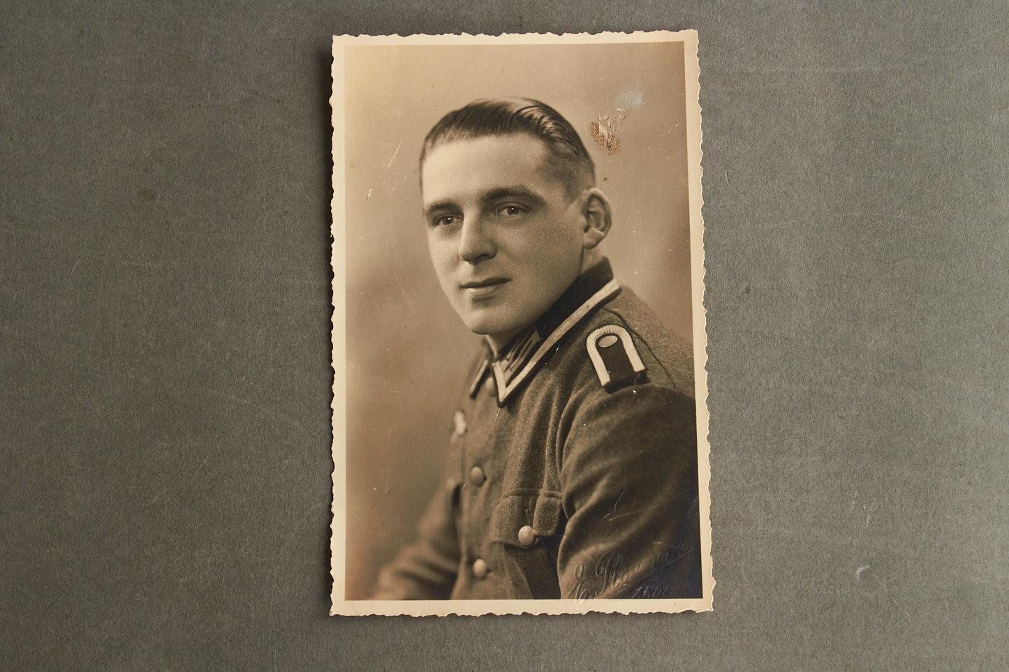 WW2 Tysk Foto-Postkort. Original.