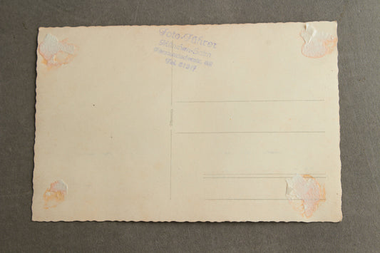 WW2 Tysk Foto-Postkort. Original.