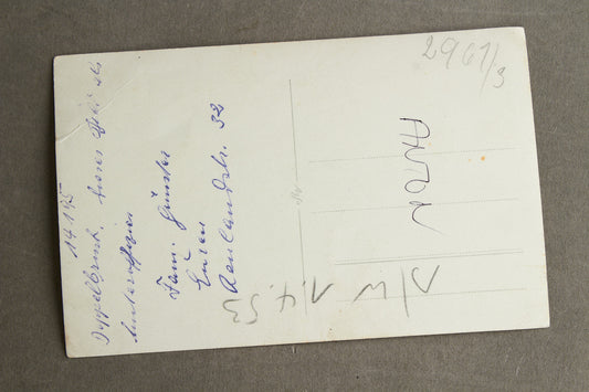 WW2 Tysk Foto-Postkort. Original.