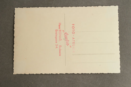 WW2 Tysk Foto-Postkort. Original.