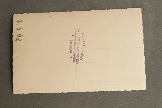 WW2 Tysk Foto-Postkort. Original.