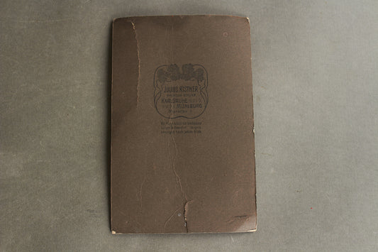 WW1 Tysk Foto. Soldat i Kampuniform. Original.