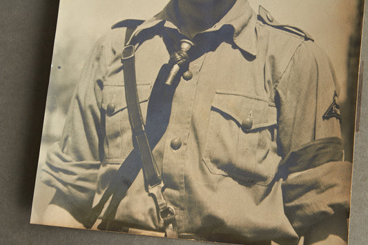 WW2 Tysk HJ Foto. A5 størrelse. Original.