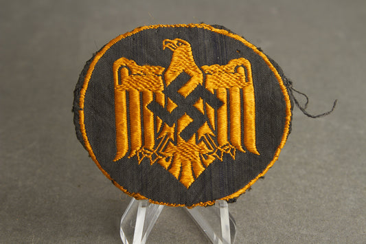 WW2 Tysk DRL Stofmærke. Har været påsyet. Original.