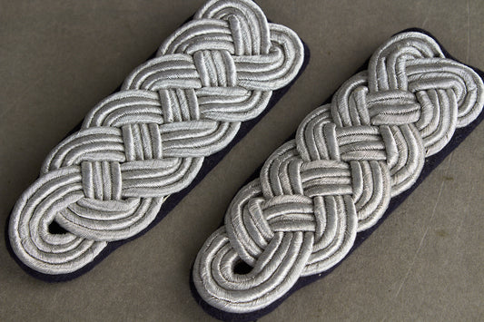 WW2 Tysk Kriegsmarine Officer Skulderstropper. Matchende sæt. Original.