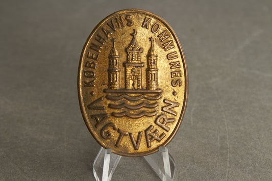WW2 Dansk "Københavns Kommunes Vagtværn" (1944/45). Sjælden. Se beskrivelse. Original.