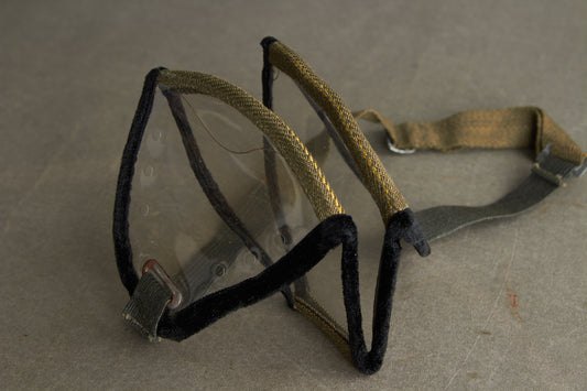 WW2 Tysk Heer Støvbriller (Südfront/Afrika). Original.