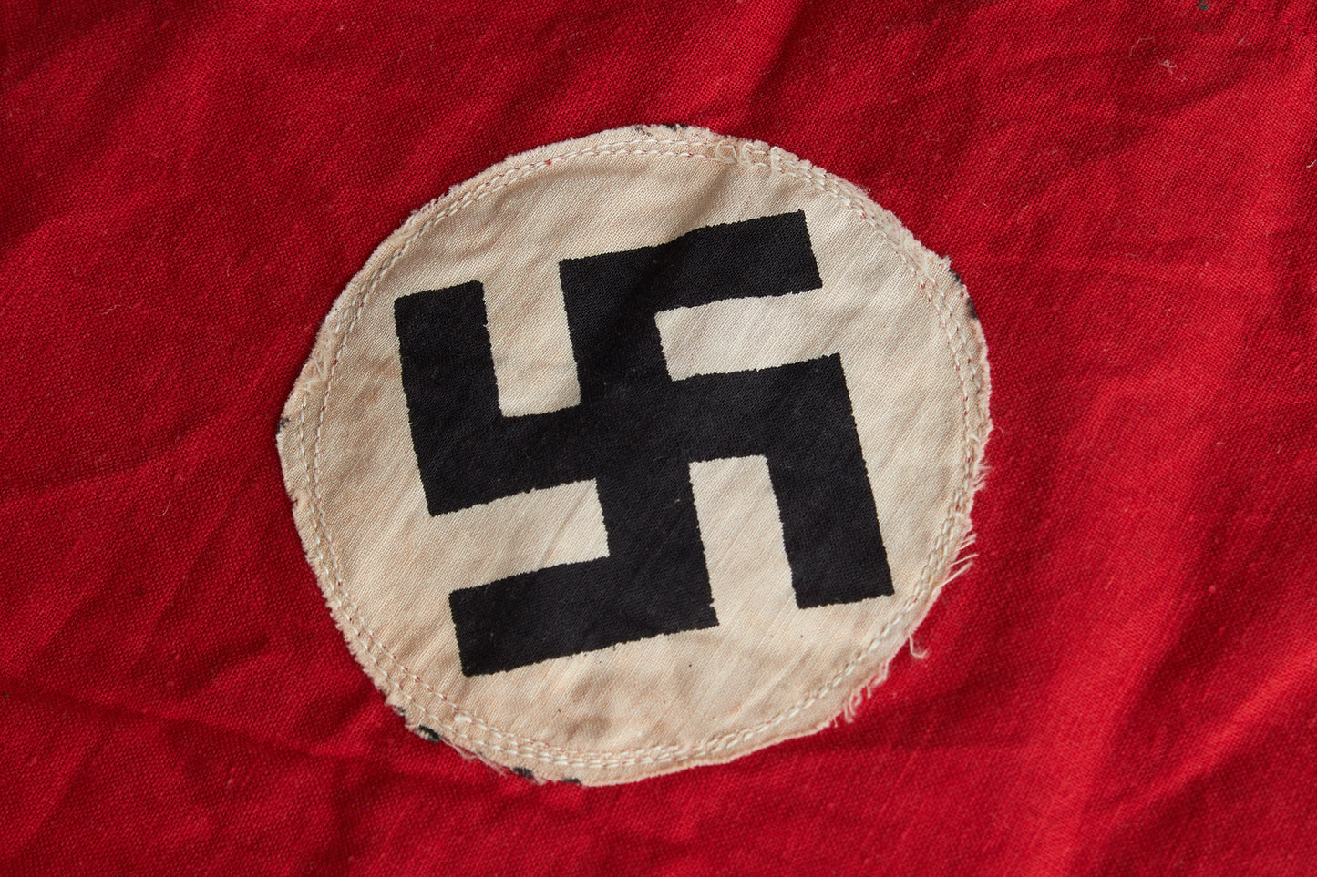 WW2 Tysk NSDAP Firkantet Vimpel. Original.