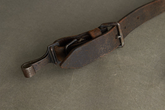 Ældre Dansk Militær Sabelgehæng. Original.