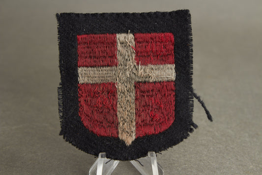 WW2 Tysk Frikorps Danmark Ærmeskjold. Efterkrigs.