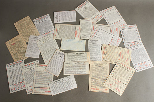 WW1/WW2 Tysk Lot af "Cigarettenalbum" billeder fra 1920/30'erne. Original.